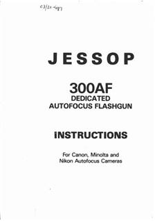 Jessop Group 300 AF manual. Camera Instructions.